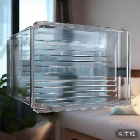 “玻璃空调外机百叶窗,美实用通