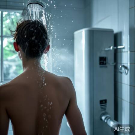 洗澡勿离热水,防意外!