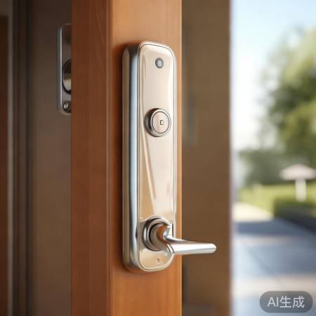 智能锁指纹开门，安全又便捷