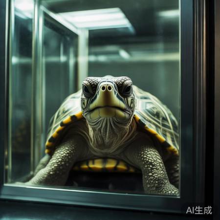 “银行保险柜里的乌龟引担忧”