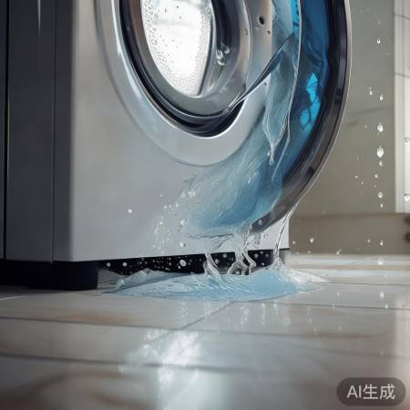 洗衣机底缝隙变大漏水