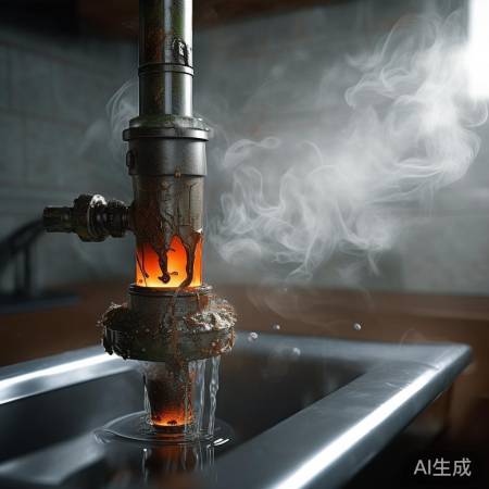 进水阀故障,水流量异常