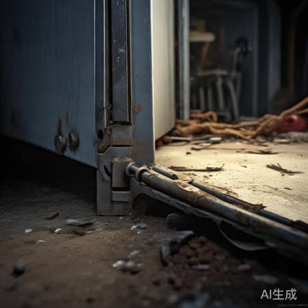 防盗门合页轴心掉落怎么办？