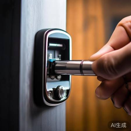 “指纹锁电池更换,保障运行”