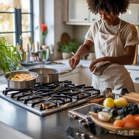 “Elba燃气灶,轻松烹饪新体