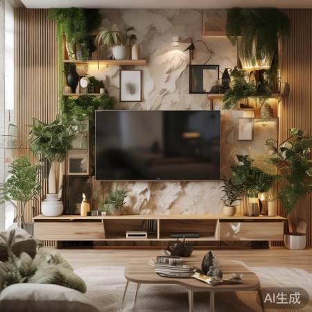 家居装修:时尚背景墙打造