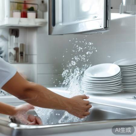 消毒柜辅助,仍需勤洗餐具