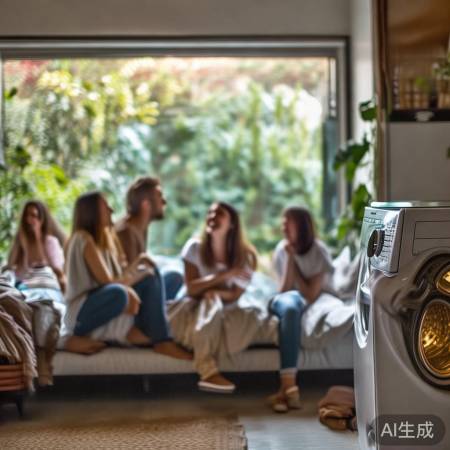“洗衣机预约,周末小确幸”