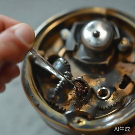 检查锁内部异物