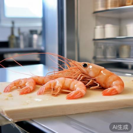 大虾清洗去虾线
