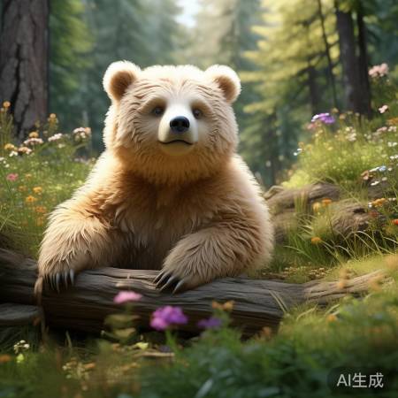 小熊Bear可爱萌态