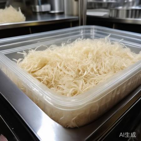 燕窝入盒,留空防裂,严盖保冷。