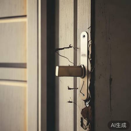门锁坏了,换新锁更安全