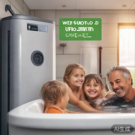 空气能热水器升级版,容量翻倍,
