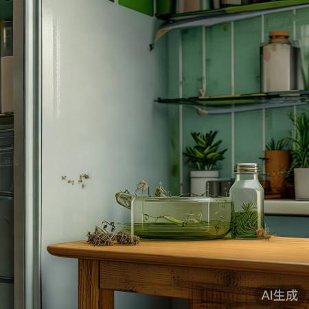 绿茶防蚊冰箱香