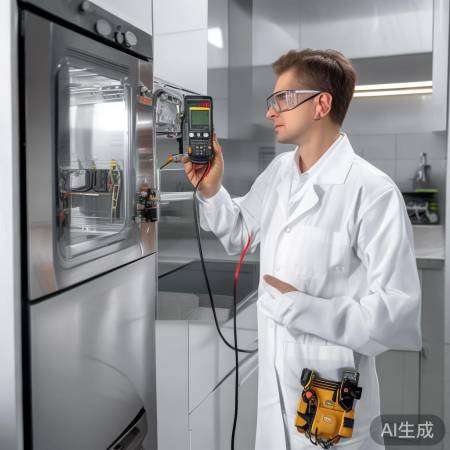 检查温控器,确保消毒柜正常工作