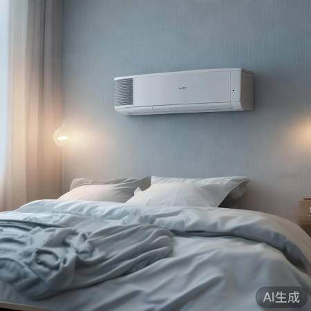 “低噪音空调，守护夜间安宁”