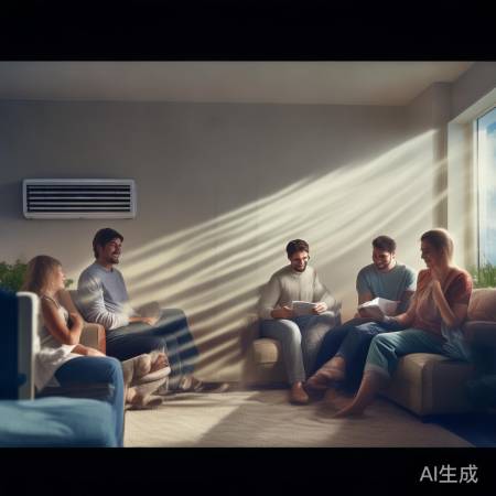 空调角落吹，凉爽不直吹