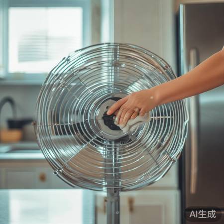 清洁冰箱风扇
