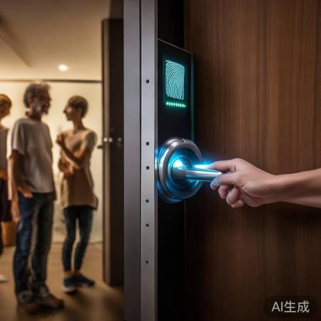 指纹锁精准安全，多指纹存储