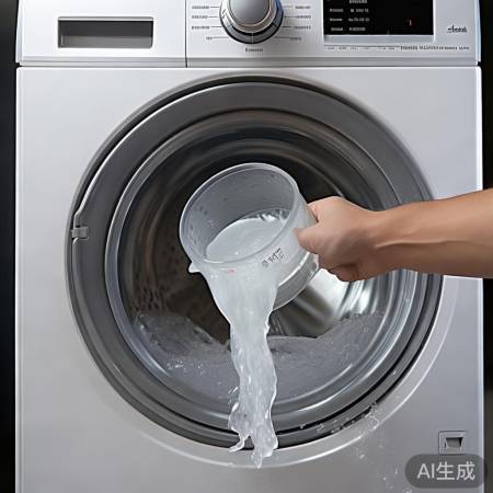 “白醋除垢洗衣机”