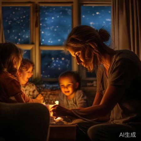 捕捉繁星瞬间，却记录了妈妈的辛劳身影