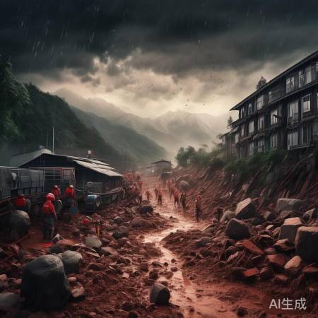 勐腊山体滑坡,警惕暴雨!