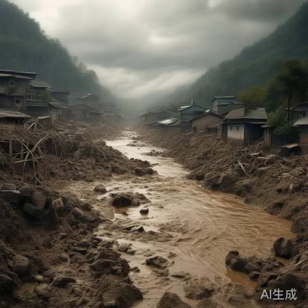 江西遂川泥石流,11人失联