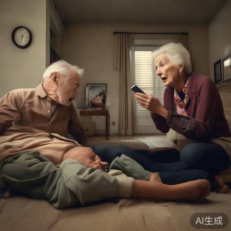 心梗老人求救遇广告干扰