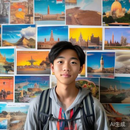 少年周游11国走红