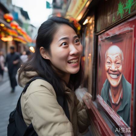 昆明街头认外公,泪流满面