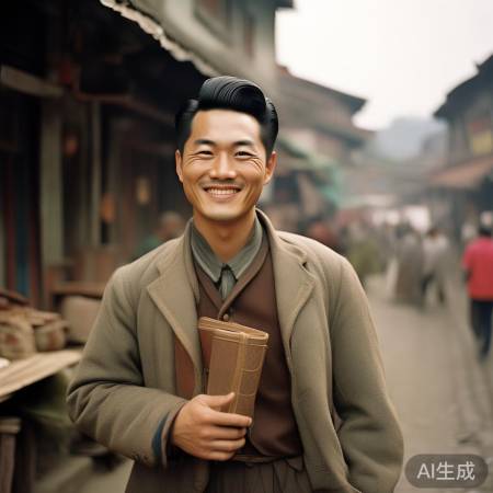 昆明街头,似见外公青春影