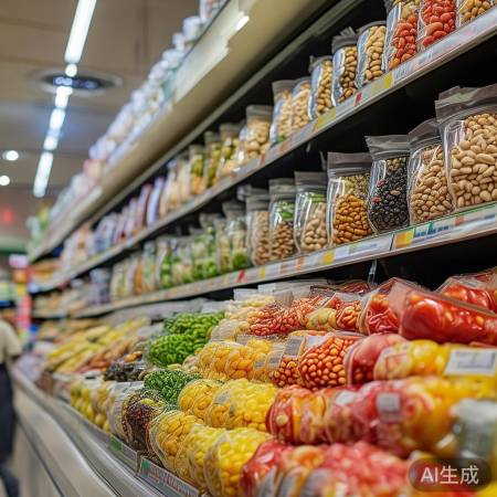 健康零食抢食火腿肠市场