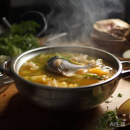隔夜鱼汤不宜喝，新鲜为佳