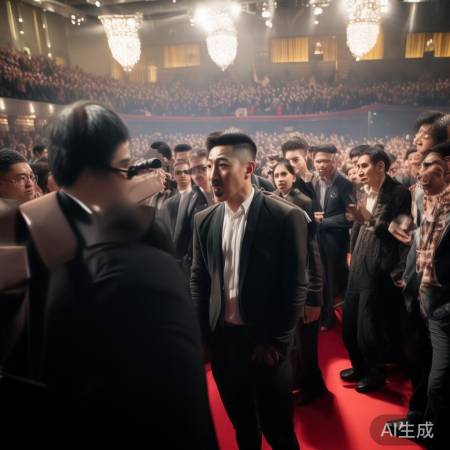 娱乐圈热闹，林诗栋颁奖挑衅