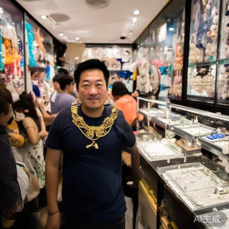 水贝金饰打折抢购盛况