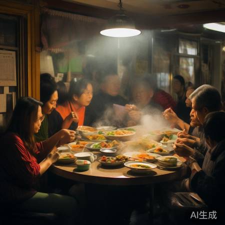 温暖一元食堂,心满意足