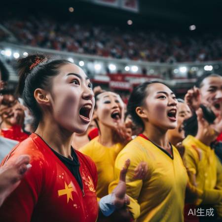 中国体操女队破美7连冠奇迹