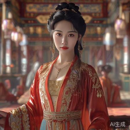 毛林林再演宠妃，演技魅力不减