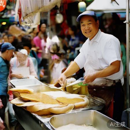 饼中王张师傅摊饼传奇